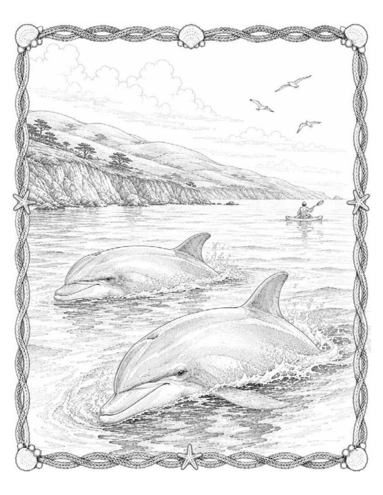 WILD CALIFORNIA: Coast sample page