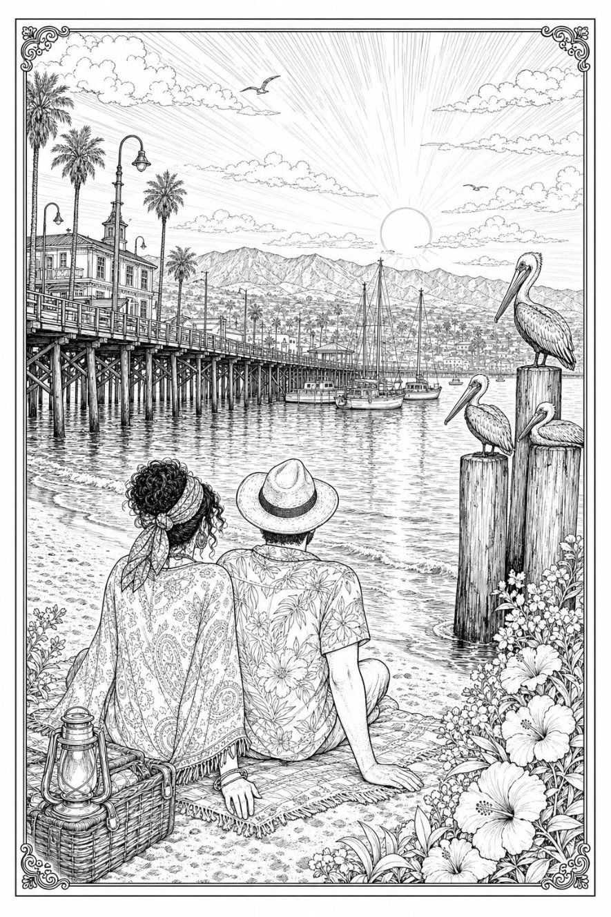 Santa Barbara, California sample page