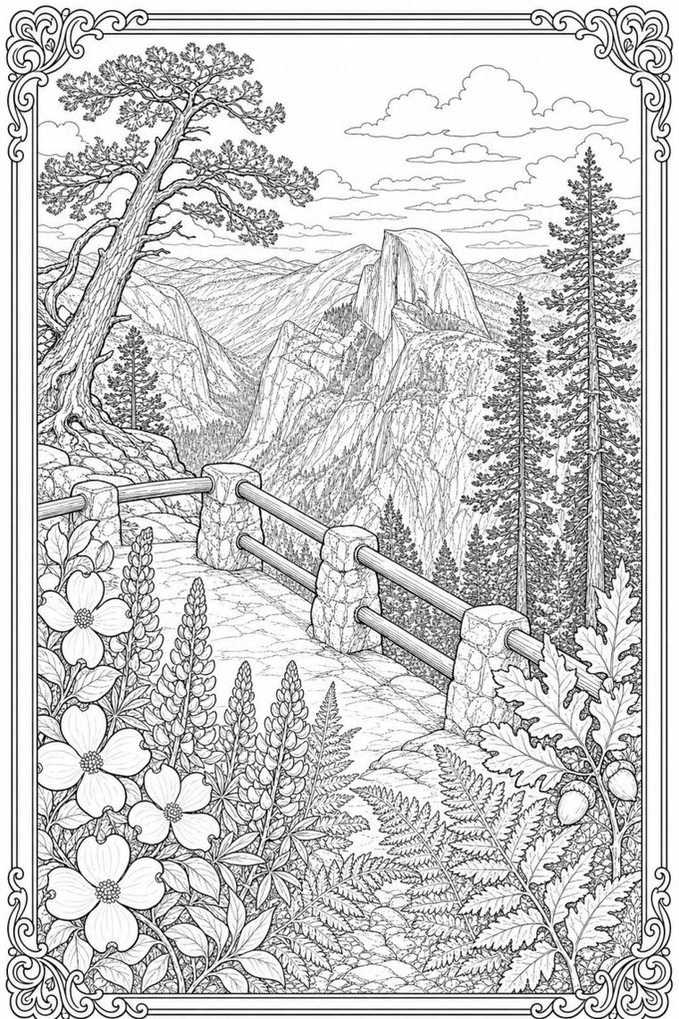 Yosemite, California sample page